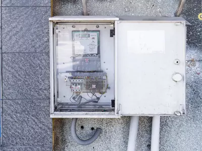 open-distribution-switchboard-electric-meter-box-