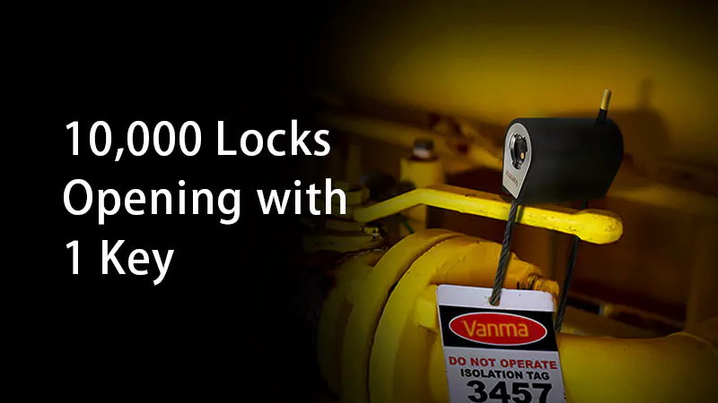 vanma cable lock