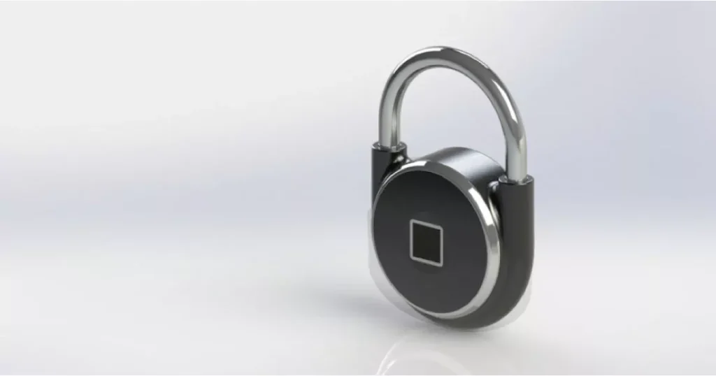 fingerprint padlock