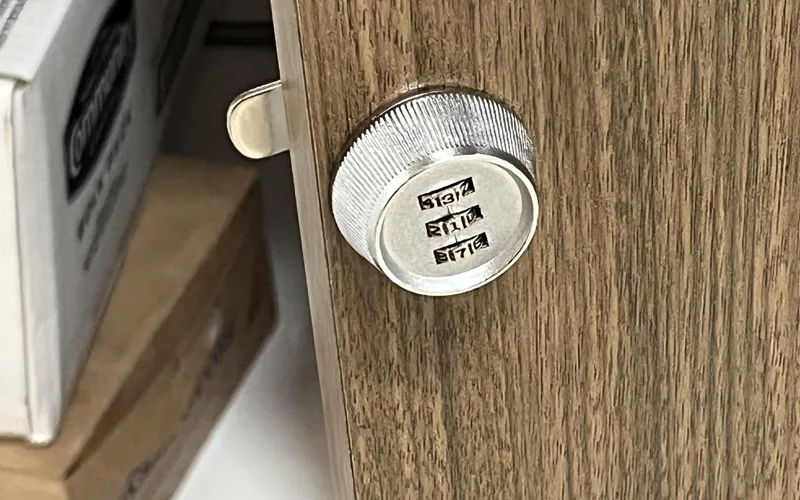 Double Cabinet Door Lock