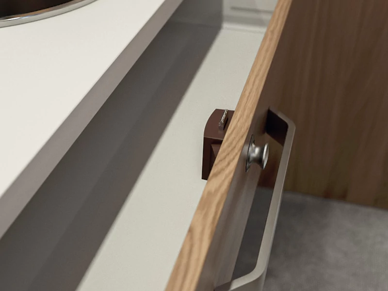 Cabinet Push Button Lock
