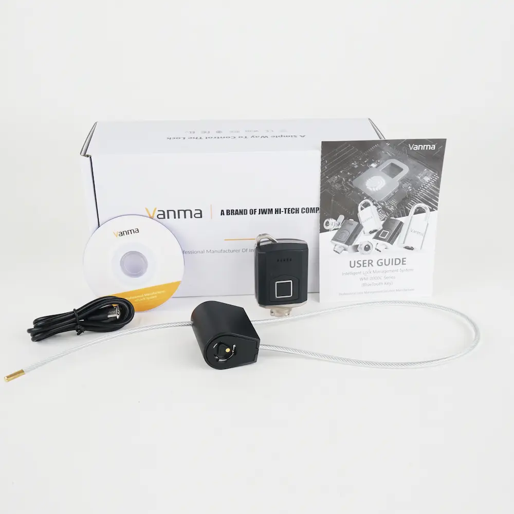 Vanma-electronic-passive-cable-padlock