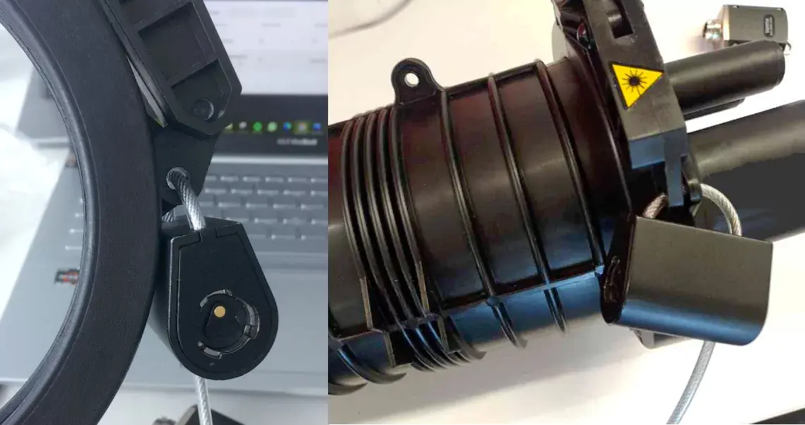 Vanma Cable Locks for Fiber Cabinet Security in Colombia