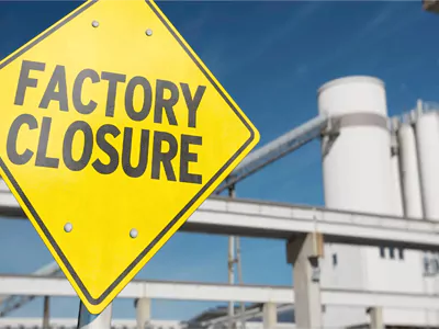 factory closure