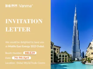 Vanma at Middle East Energy 2025 Dubai