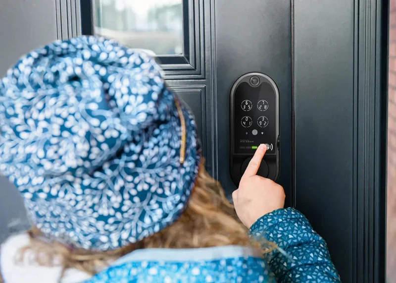 electronic keyless door locks