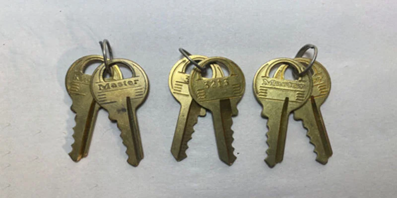 National Cabinet Lock Key