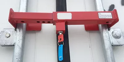 high security trailer door locks